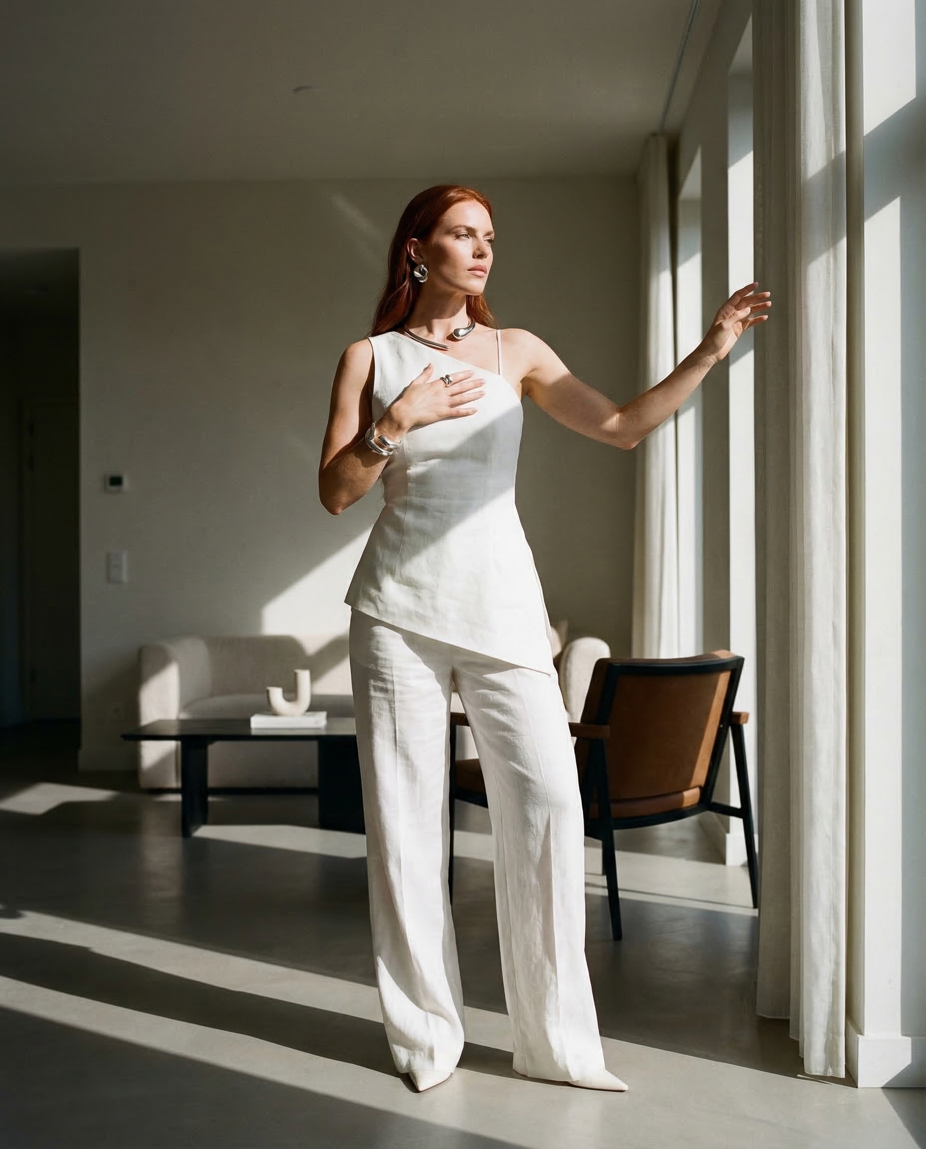 Imagem realista de modelo criada por inteligência artificial